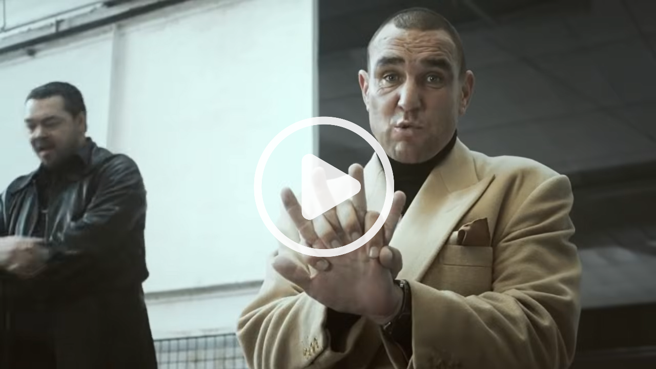 British Heart Foundation Vinnie Jones hard and fast Hands only CPR Image