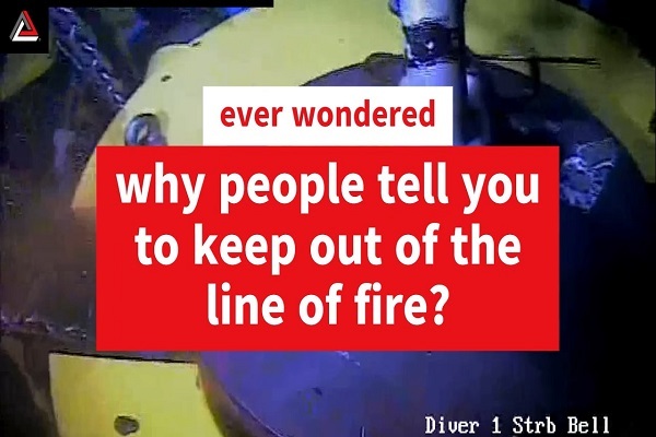 Safety Moment - Differential pressure: dummy choke ejected close to divers