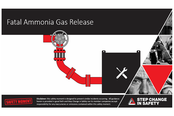 Image of Fatal ammonia release image