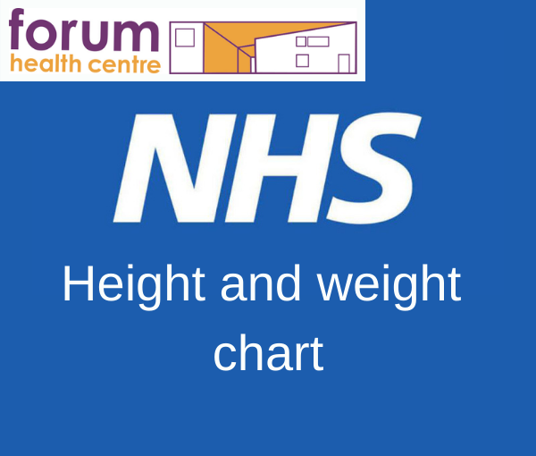 Image of NHS THUMBNAIL height and weight chart
