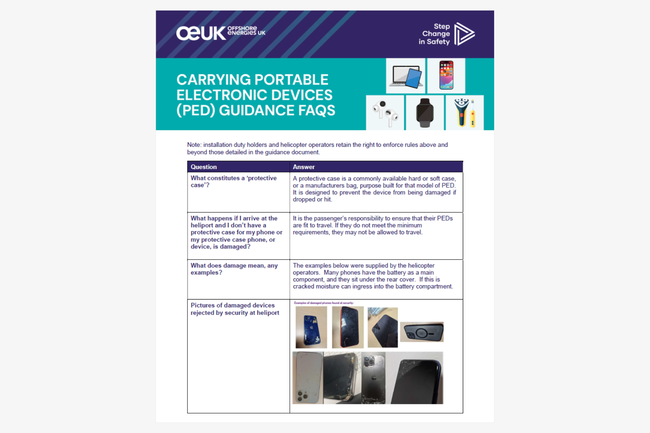 PED Guidance FA Qs Image