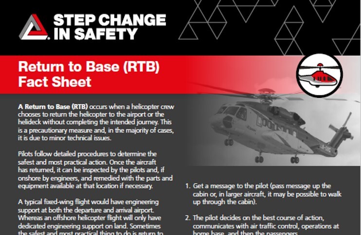 Return to Base fact sheet