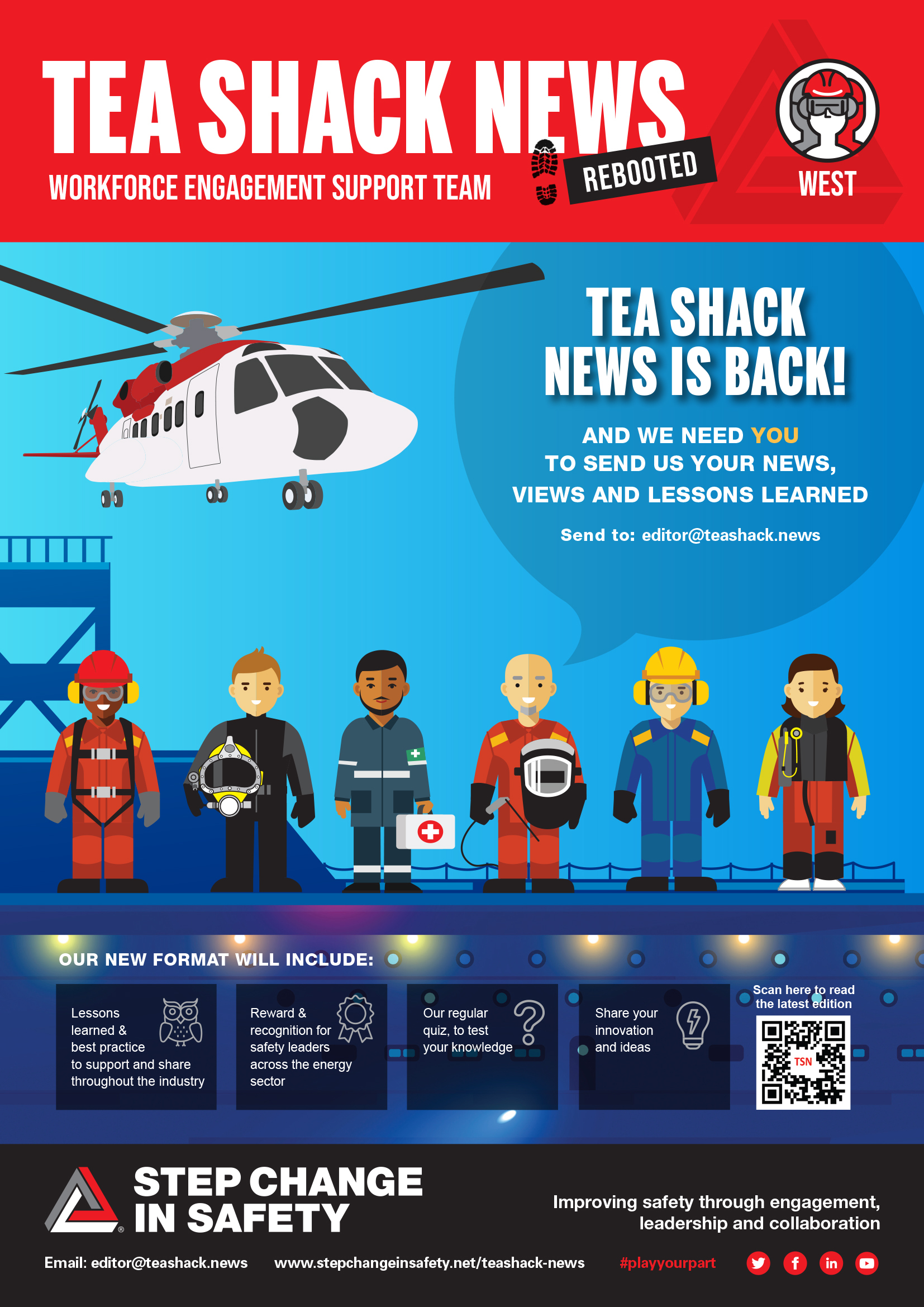 Tea Shack News Poster