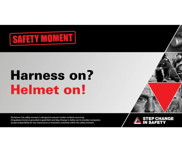 Harness On Helmet On