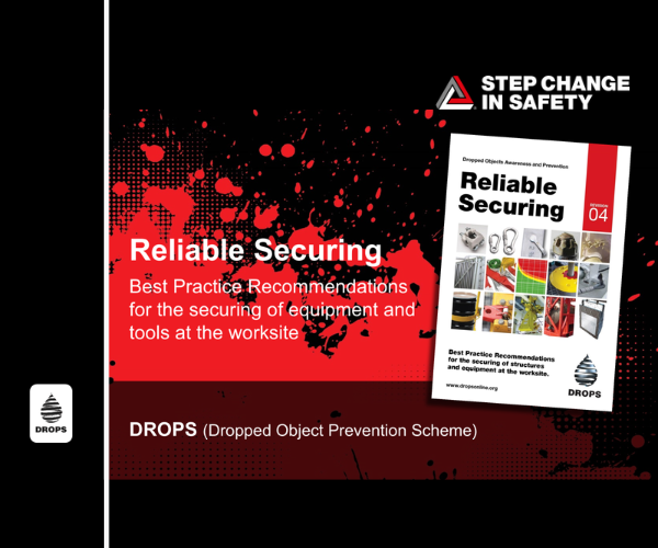 Reliable Securing preventing dropped objects