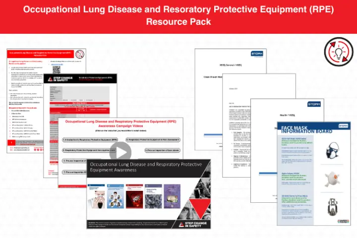 Occupational Lung Disease and Resoratory Protective Equipment RPE Resource Pack Resource Image