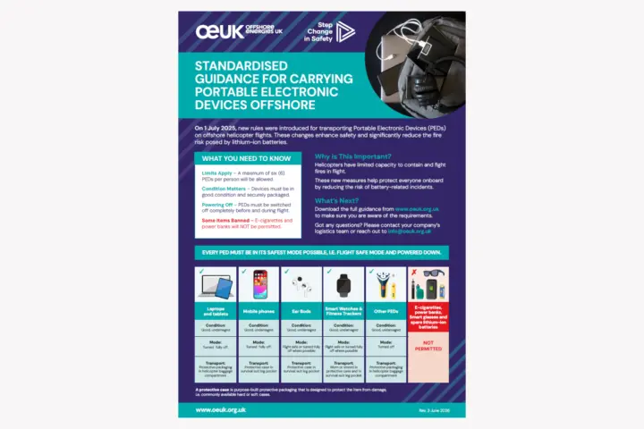 PED Guidance A4 Leaflet image